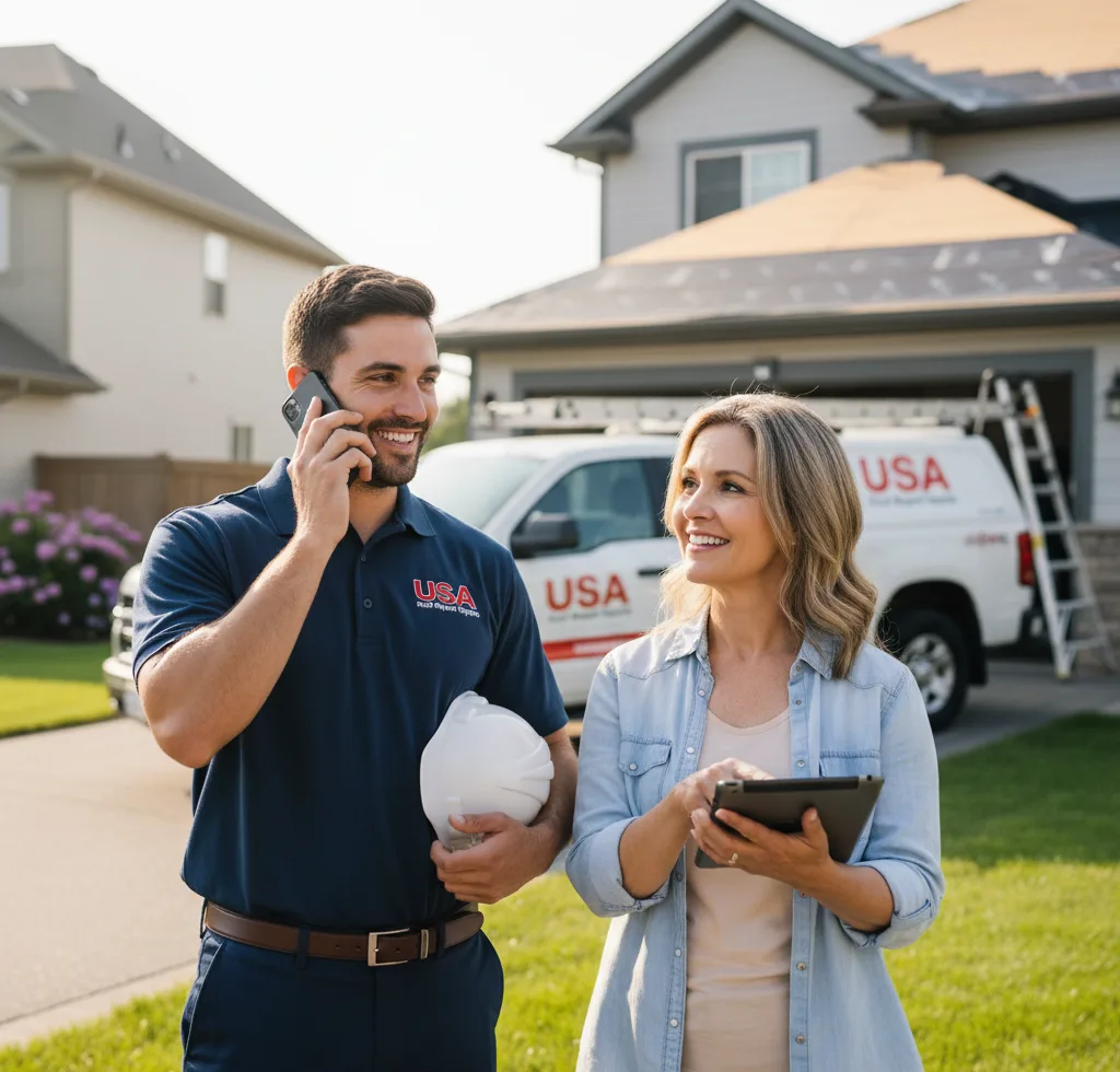USA Roof Repair Experts customer support in Airmont